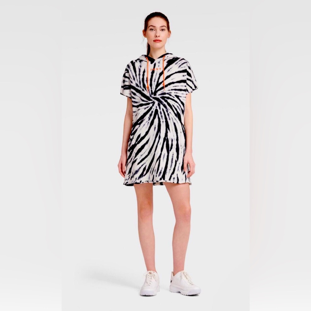EUC DKNY Sport Tie-Dye Sneaker Dress/tunic- Size XL